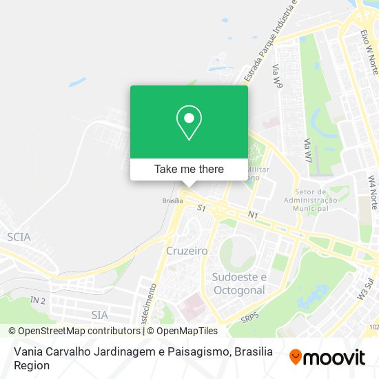 Vania Carvalho Jardinagem e Paisagismo map