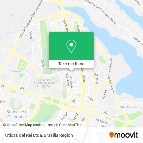 Óticas del Rei Ltda map