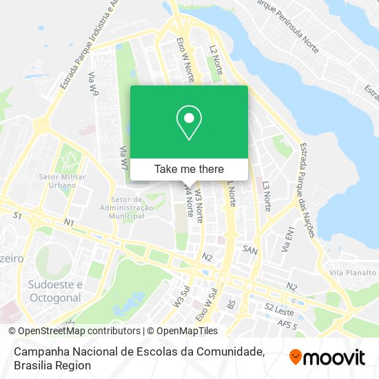 Campanha Nacional de Escolas da Comunidade map