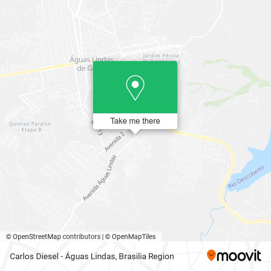 Carlos Diesel - Águas Lindas map