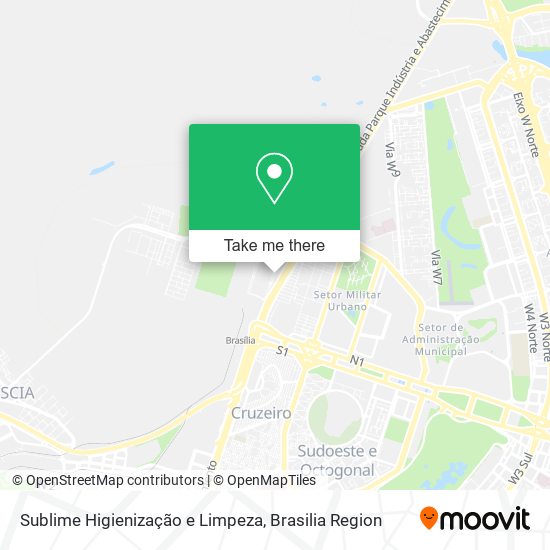 Sublime Higienização e Limpeza map