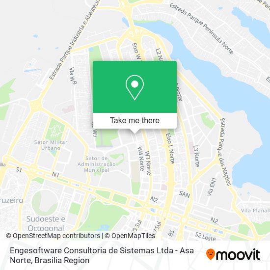 Engesoftware Consultoria de Sistemas Ltda - Asa Norte map