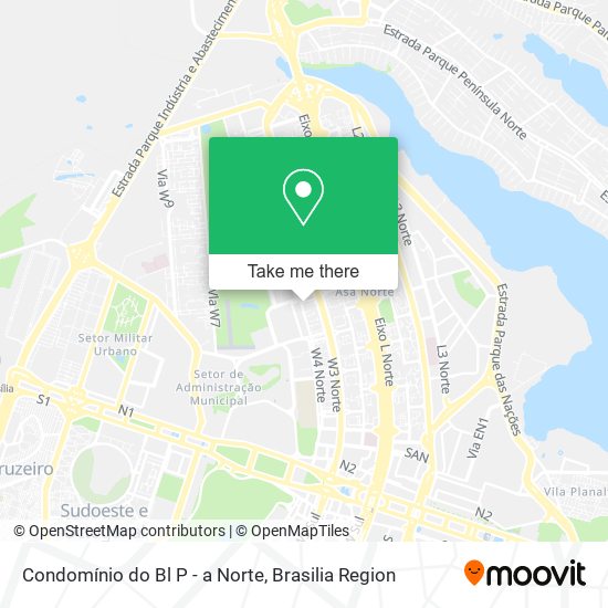 Condomínio do Bl P - a Norte map