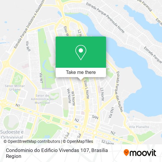 Condominio do Edificio Vivendas 107 map