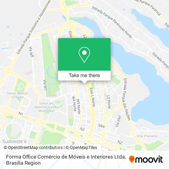 Forma Office Comércio de Móveis e Interiores Ltda map