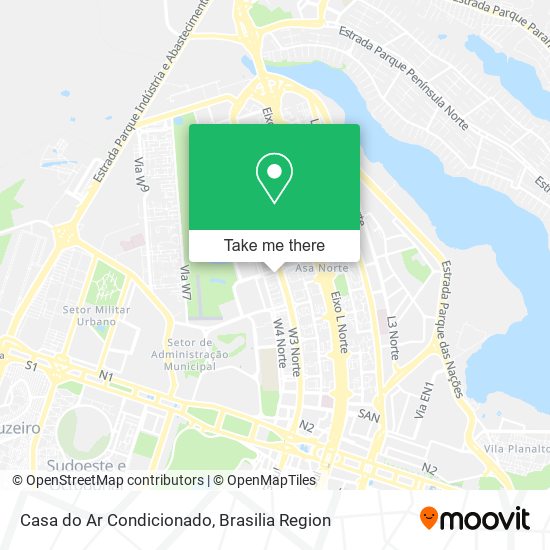 Casa do Ar Condicionado map