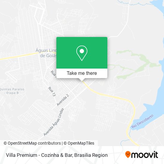 Villa Premium - Cozinha & Bar map