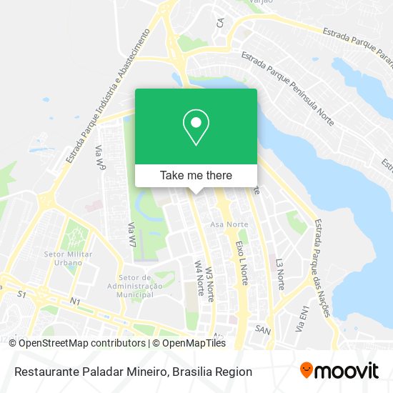 Restaurante Paladar Mineiro map