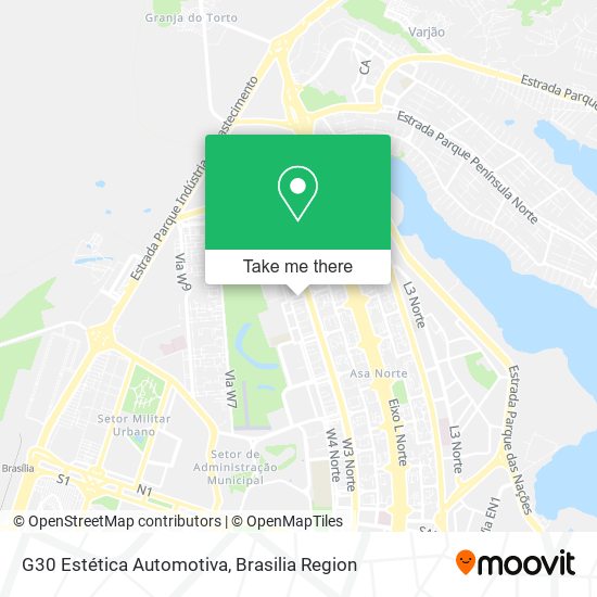G30 Estética Automotiva map