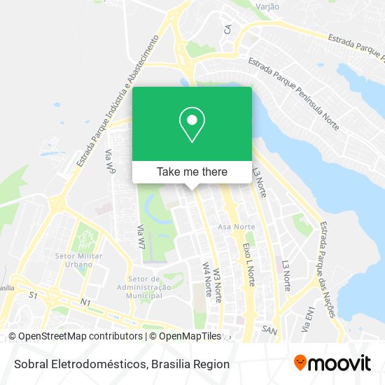 Sobral Eletrodomésticos map