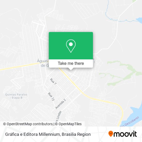Gráfica e Editora Millennium map