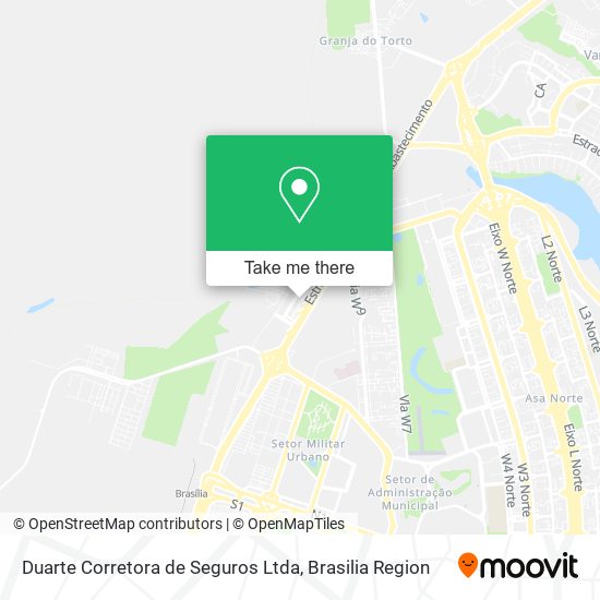 Duarte Corretora de Seguros Ltda map