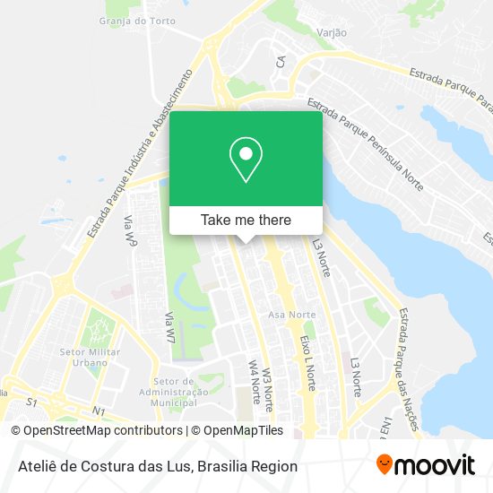 Ateliê de Costura das Lus map