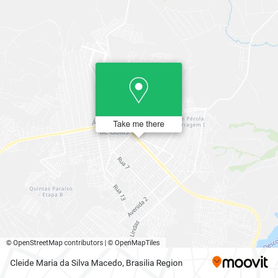 Cleide Maria da Silva Macedo map