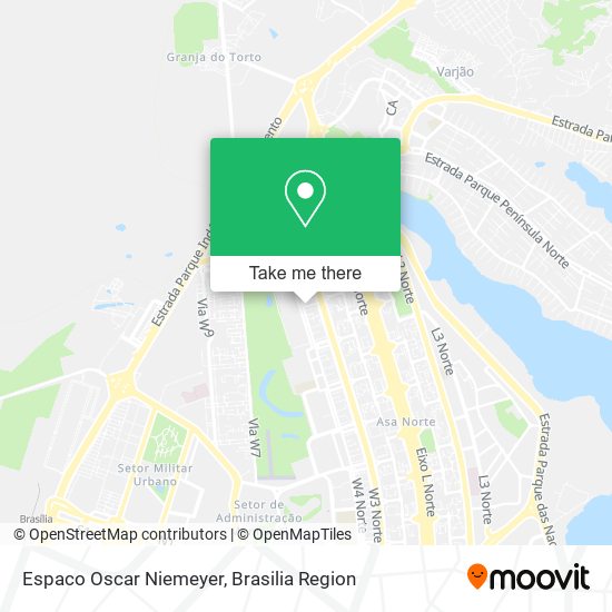 Espaco Oscar Niemeyer map