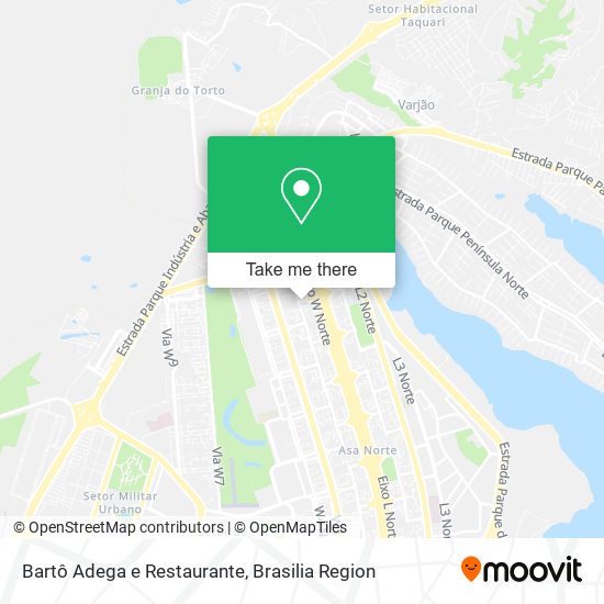 Bartô Adega e Restaurante map
