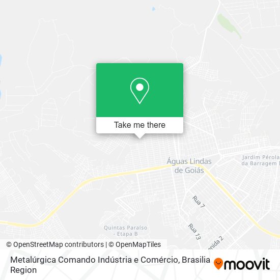 Metalúrgica Comando Indústria e Comércio map