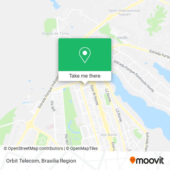 Orbit Telecom map