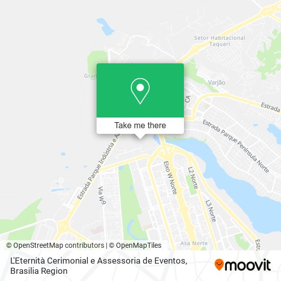 L'Eternità Cerimonial e Assessoria de Eventos map