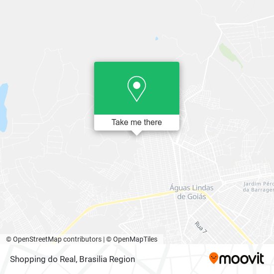 Shopping do Real map