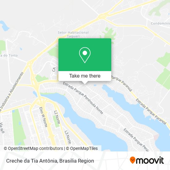 Creche da Tia Antônia map