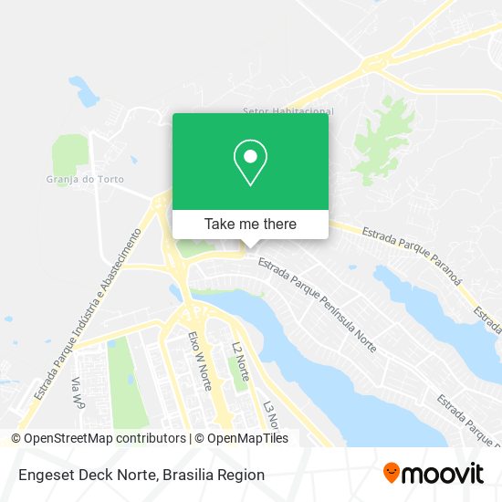 Engeset Deck Norte map