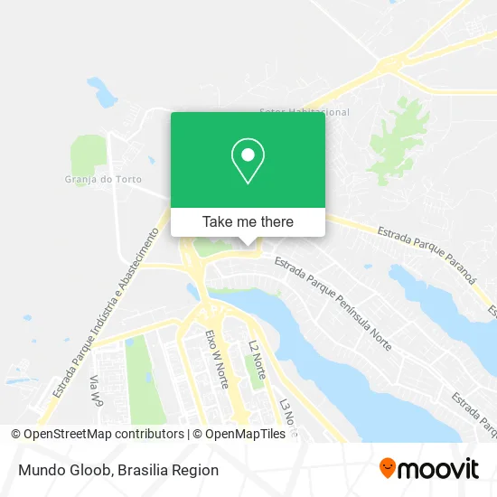 Mundo Gloob map
