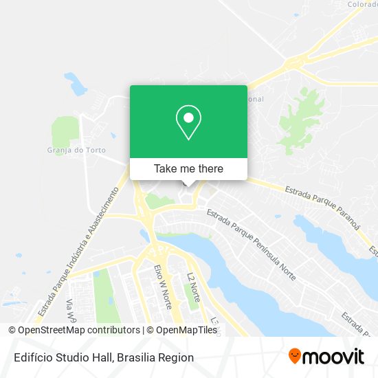 Edifício Studio Hall map