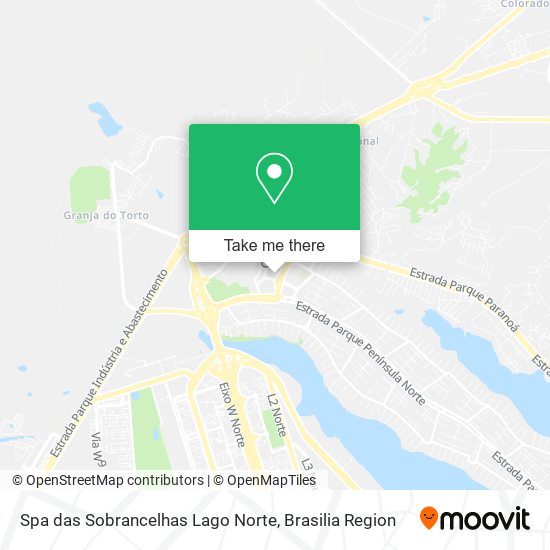 Spa das Sobrancelhas Lago Norte map