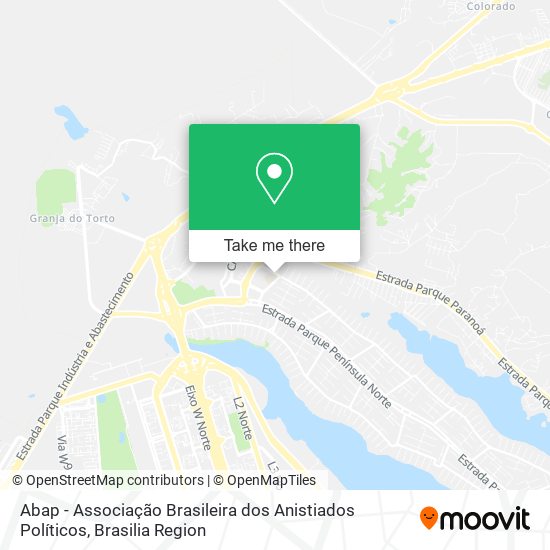 Abap - Associação Brasileira dos Anistiados Políticos map