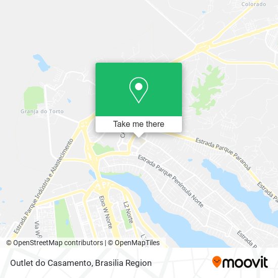 Outlet do Casamento map