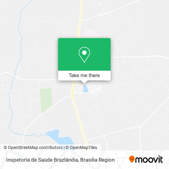 Inspetoria de Saúde Brazlândia map