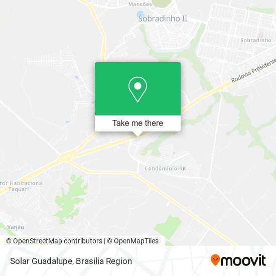 Solar Guadalupe map