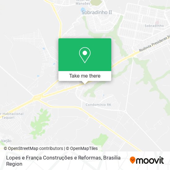 Lopes e França Construções e Reformas map