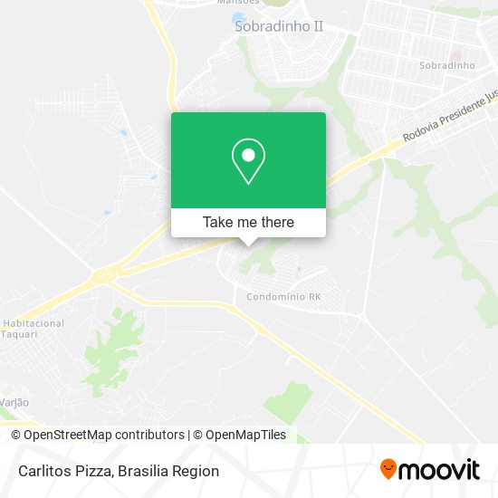 Mapa Carlitos Pizza