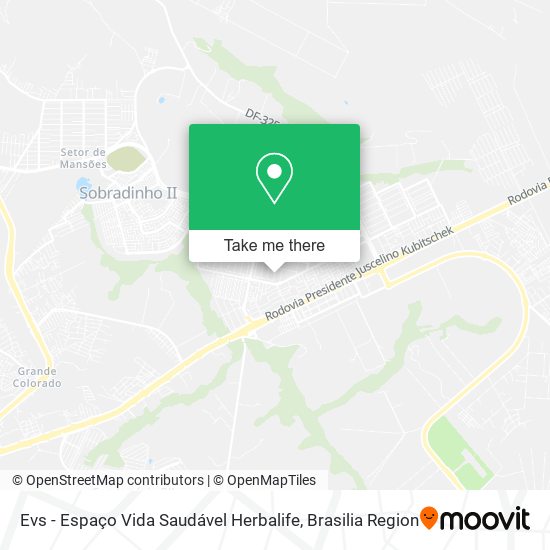 Evs - Espaço Vida Saudável Herbalife map