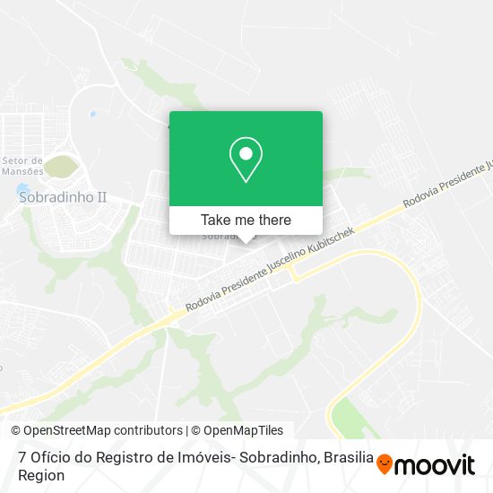 7 Ofício do Registro de Imóveis- Sobradinho map