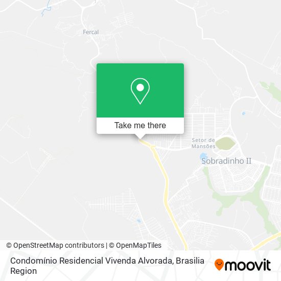 Condomínio Residencial Vivenda Alvorada map