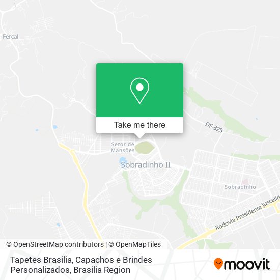 Mapa Tapetes Brasilia, Capachos e Brindes Personalizados