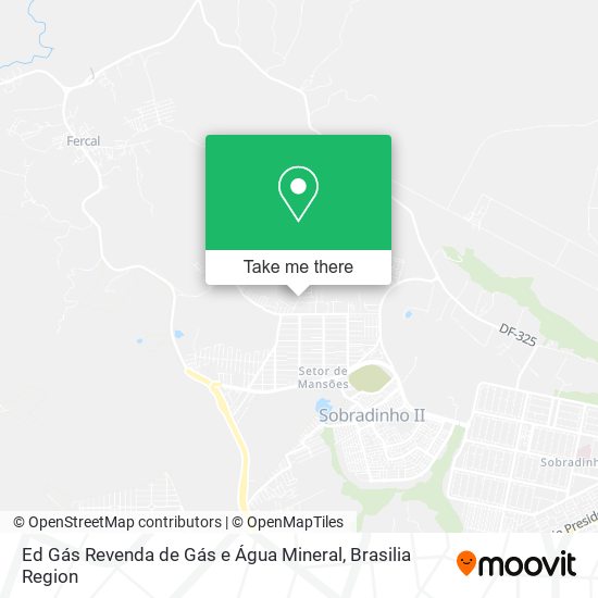 Ed Gás Revenda de Gás e Água Mineral map