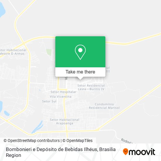 Bombonieri e Depósito de Bebidas Ilhéus map