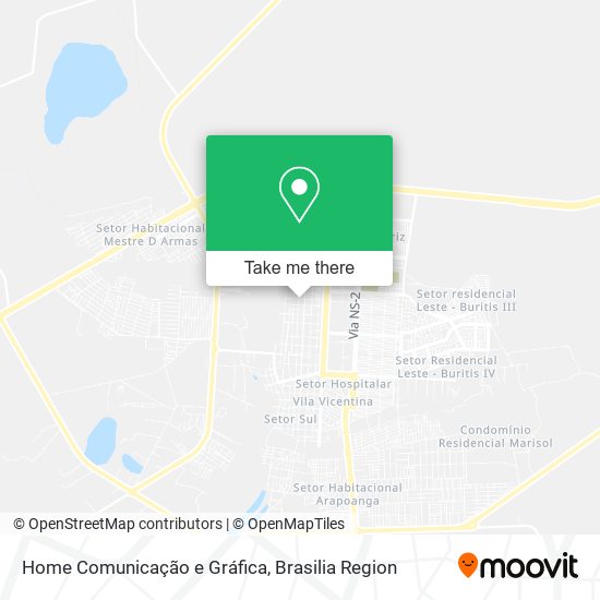 Mapa Home Comunicação e Gráfica