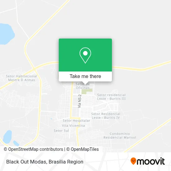Black Out Modas map