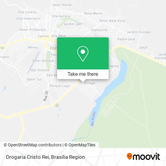 Mapa Drogaria Cristo Rei