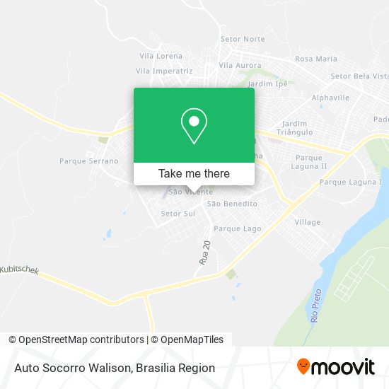 Auto Socorro Walison map