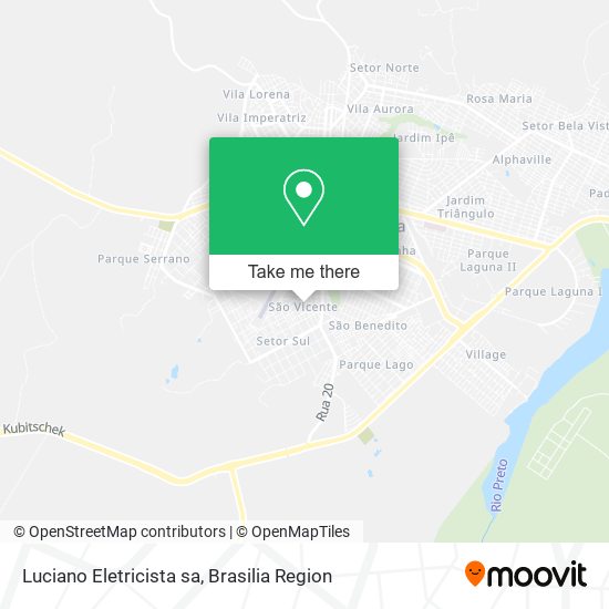 Luciano Eletricista sa map