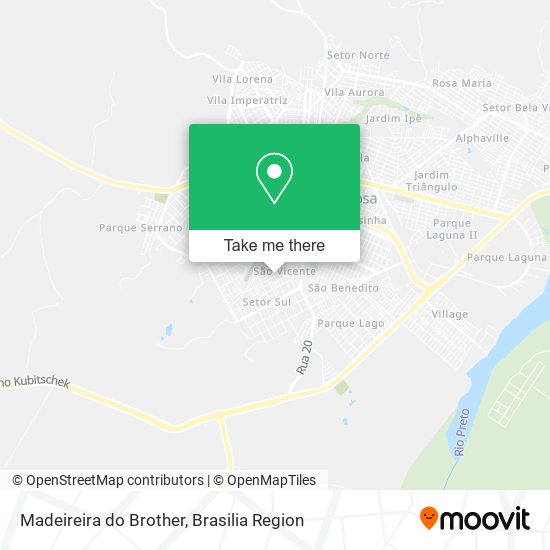 Madeireira do Brother map