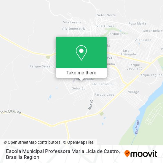 Escola Municipal Professora Maria Licia de Castro map