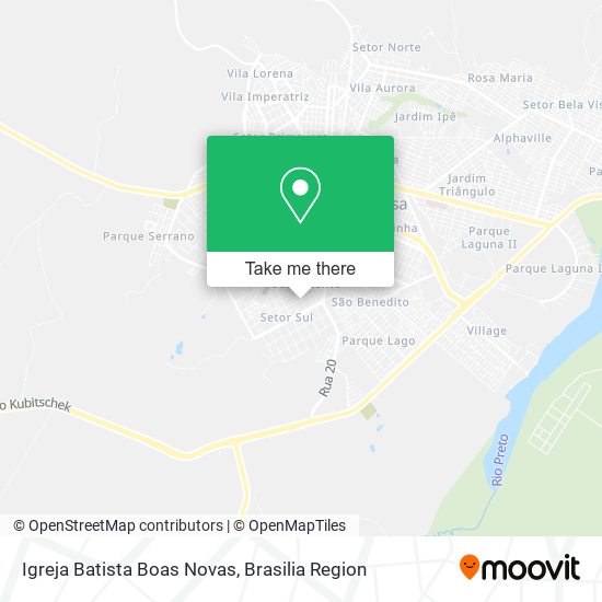 Igreja Batista Boas Novas map