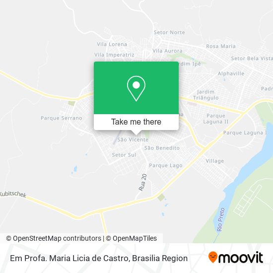 Em Profa. Maria Licia de Castro map